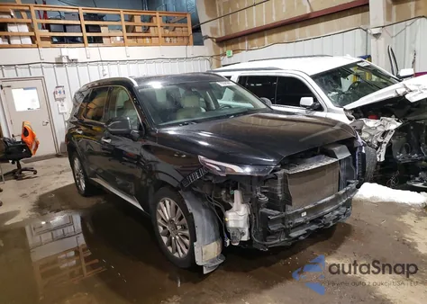 2020 Hyundai Palisade Limited из США, поврежденный, VIN KM8R5DHE2LU148627